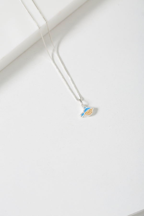 Colar Veneziana em Prata 925 com Pingente Menino Colorido 14x19mm – Kayro Joias