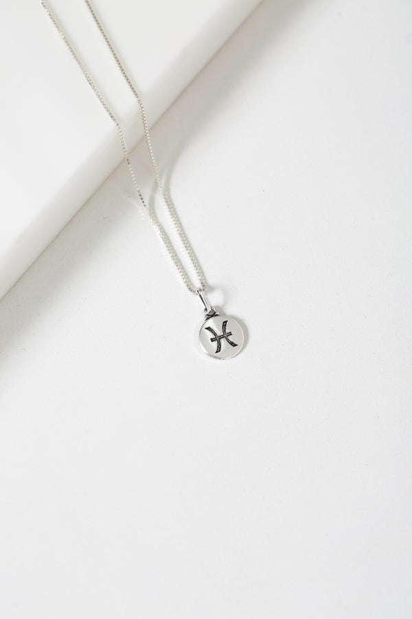 Colar Veneziana em Prata 925 com Pingente Signo de Gêmeos – Kayro Joias